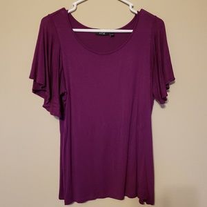 Purple Apt 9 shirt